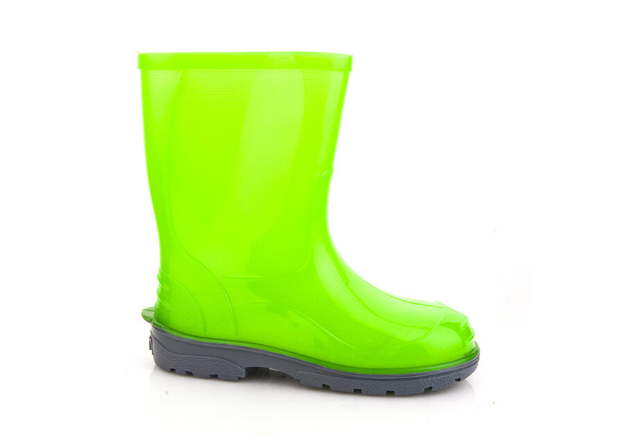 Zdjęcie: Kalosze dziecięce Elza 949 rozmiar 34 zielony neon LEMIGO