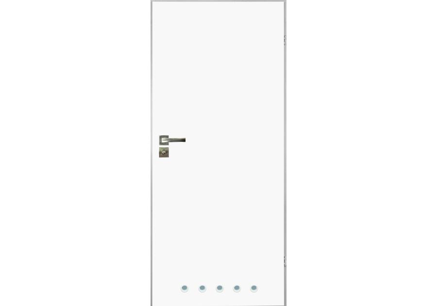 Zdjęcie: Drzwi wewnętrzne Classic 06 Biały 80 cm lewe KR CENTER