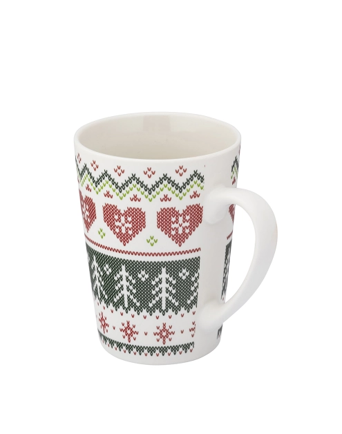 Zdjęcie: Kubek stożek wysoki 540 ml dekoracja scandi A ALTOM DESIGN