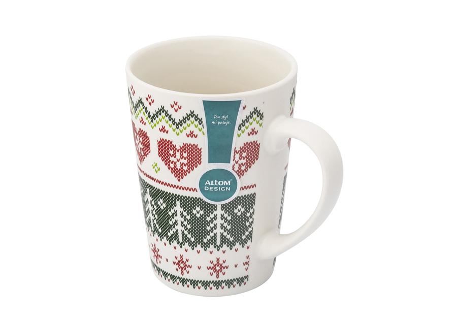 Zdjęcie: Kubek stożek wysoki 540 ml dekoracja scandi A ALTOM DESIGN