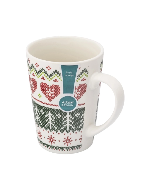 Zdjęcie: Kubek stożek wysoki 540 ml dekoracja scandi A ALTOM DESIGN