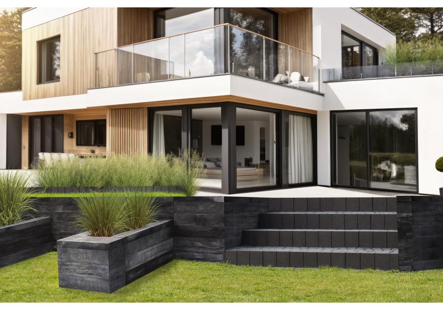 Zdjęcie: Daszek ogrodzenia Promo CPR19 black JONIEC