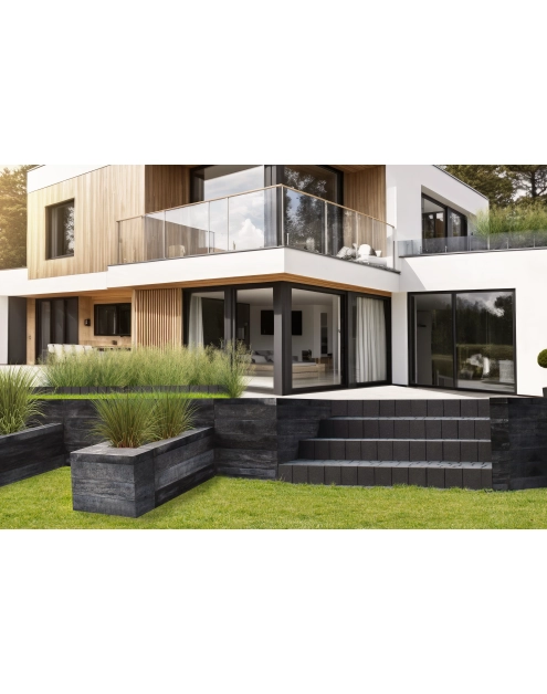 Zdjęcie: Daszek ogrodzenia Promo CPR19 black JONIEC