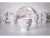 Zdjęcie: Filiżanka jumbo Magnolia błękitna na stopce 400 ml ALTOM DESIGN