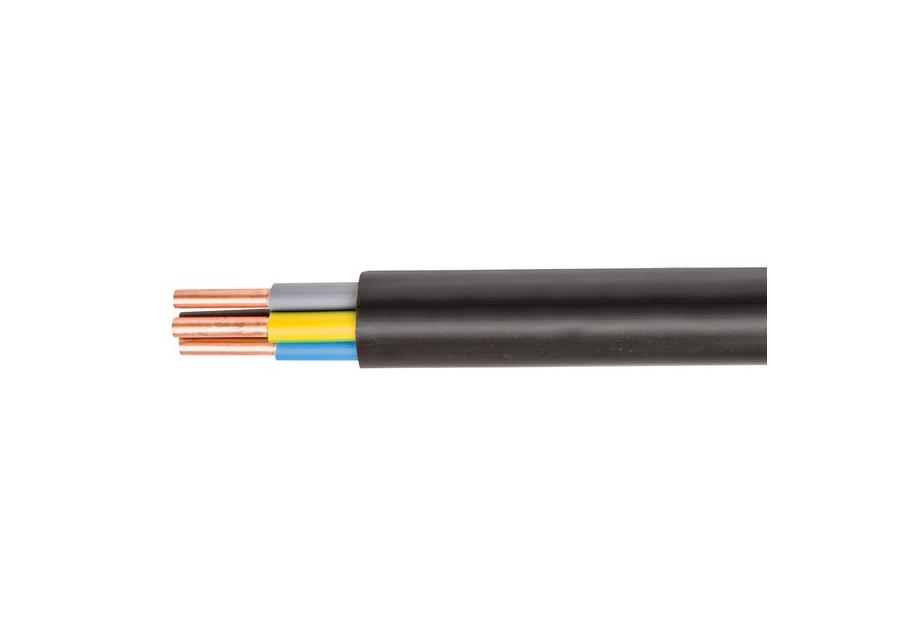 Zdjęcie: Kabel elektroenergetyczny YKY 5x4 żo 0,6/1kV (krążek 100 m) ELEKTROKABEL