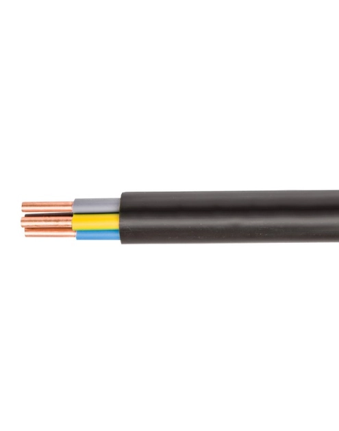 Zdjęcie: Kabel elektroenergetyczny YKY 5x4 żo 0,6/1kV (krążek 100 m) ELEKTROKABEL