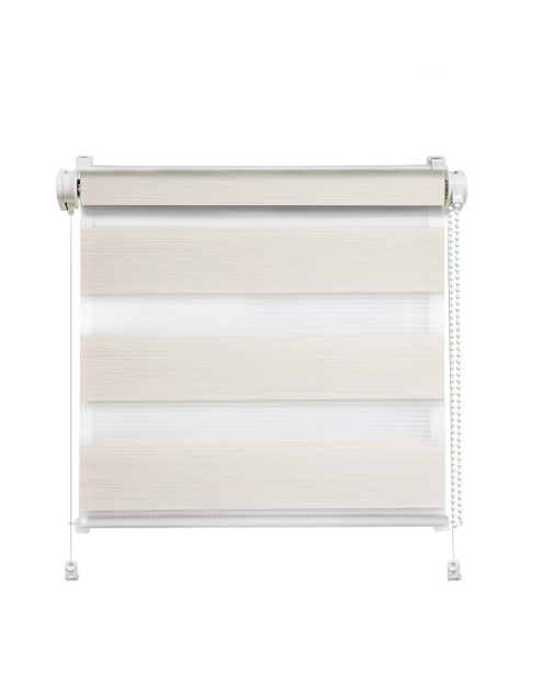 Zdjęcie: Roleta mini dzień i noc Click Naturale 42,5x140 cm beż MARDOM