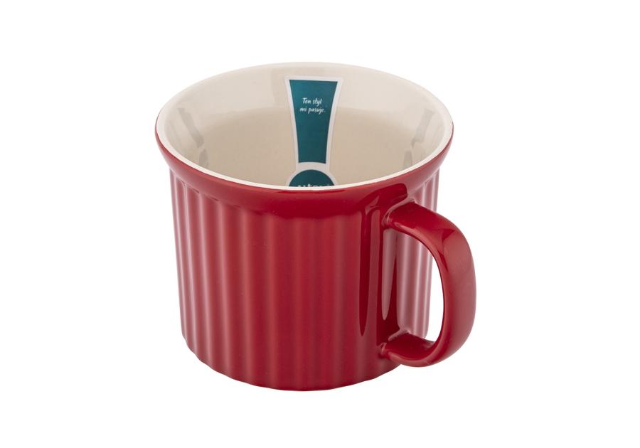 Zdjęcie: Kubek ceramiczny do zupy Red Chilli 15x11,5x9,5 cm - 650 ml ALTOMDESIGN
