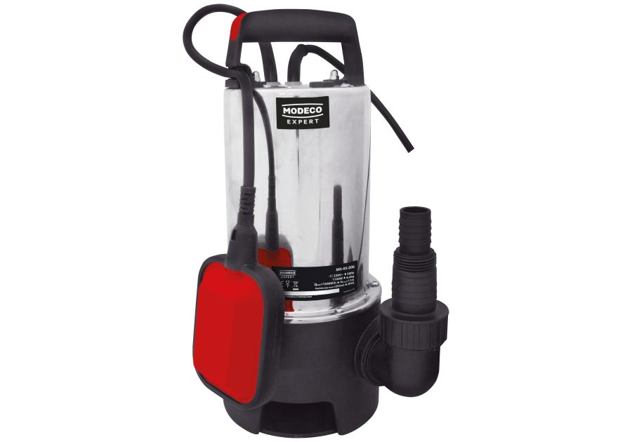 Zdjęcie: Pompa zanurzeniowa do wody brudnej 1100 W korpus INOX MODECO EXPERT