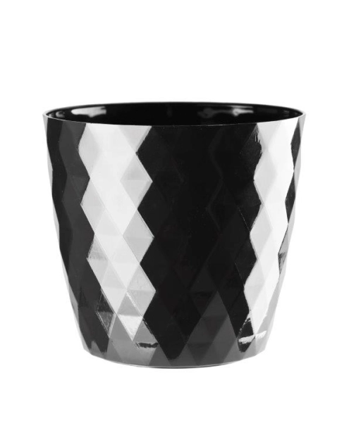 Zdjęcie: Doniczka Cristal 12 cm czarny VERDENIA