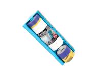 Zdjęcie: Zestaw Pro-Masker: Washi Kombo 110 cm x 12m z uniwersalnym dyspenserem i taśmami gratis BLUE DOLPHIN