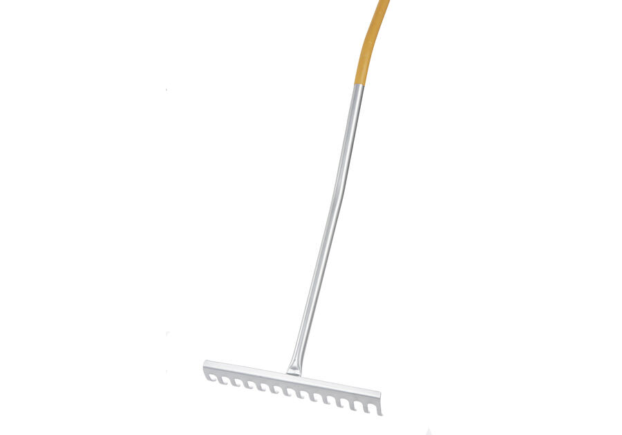 Zdjęcie: Grabie 14-zębne, trzonek metalowy, ergonomiczny LAGUZ