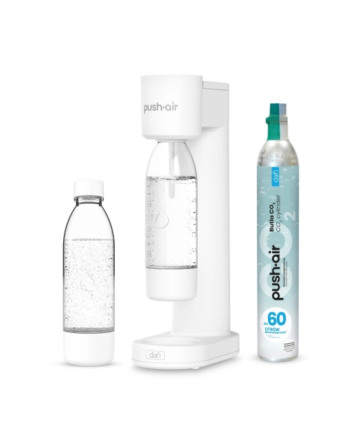 Zdjęcie: Saturator do wody gazowanej Pushair biały DAFI
