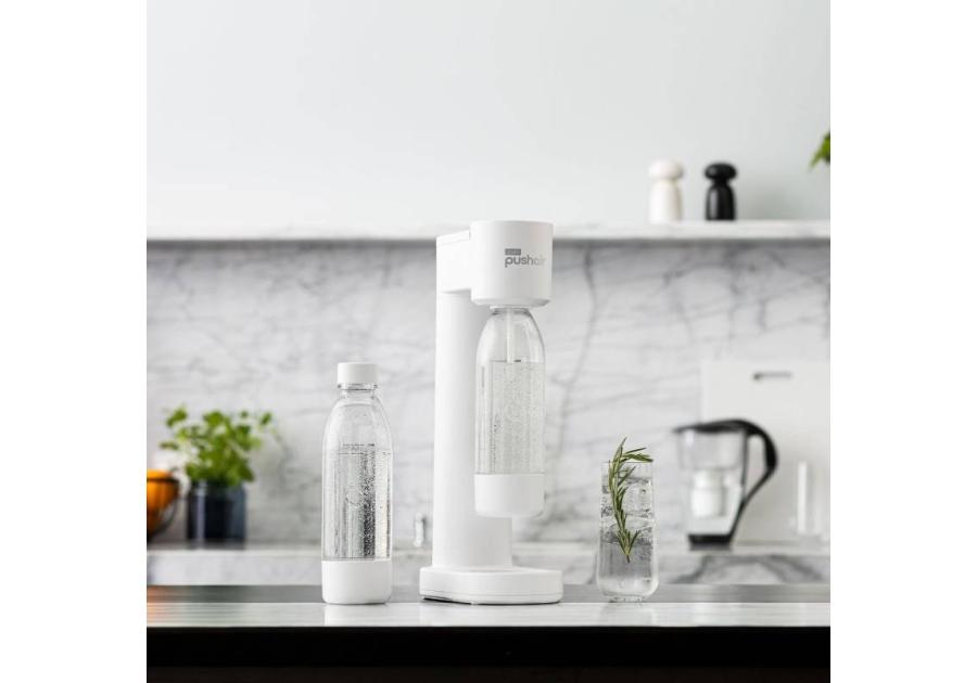 Zdjęcie: Saturator do wody gazowanej Pushair biały DAFI