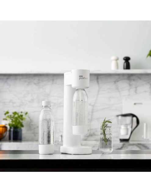 Zdjęcie: Saturator do wody gazowanej Pushair biały DAFI