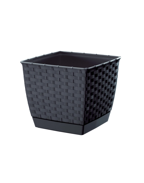 Zdjęcie: Doniczka Ratolla antracytowy 25 cm PROSPERPLAST