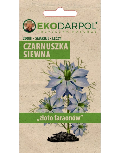 Zdjęcie: Czarnuszka siewna Złoto Faraonów 1 g EKODARPOL