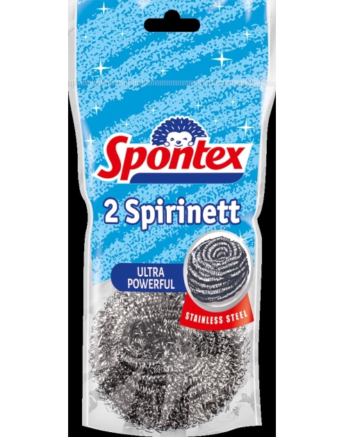 Zdjęcie: Czyścik spiralny Spirinett 2 sztuki SPONTEX