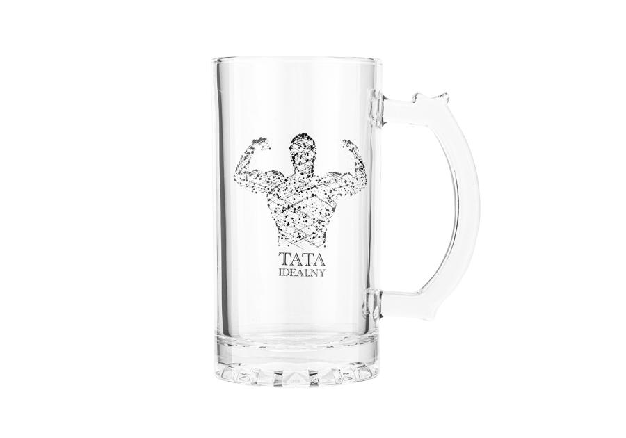 Zdjęcie: Kufel z dekoracją tata idealny 500 ml ALTOM DESIGN