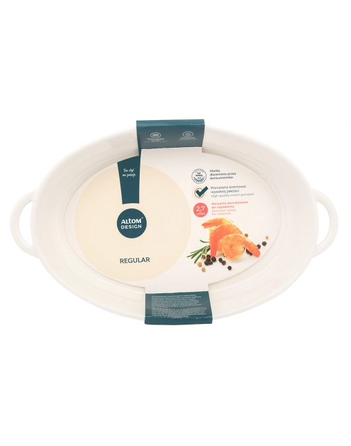 Zdjęcie: Naczynie do zapiekania Regular 38,5x23x7 cm 2700 ml owalne ALTOM DESIGN