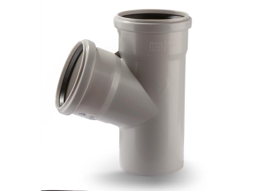 Zdjęcie: Trójnik kanalizacyjny 110/110 67 stopni Comfort Plus PIPELIFE