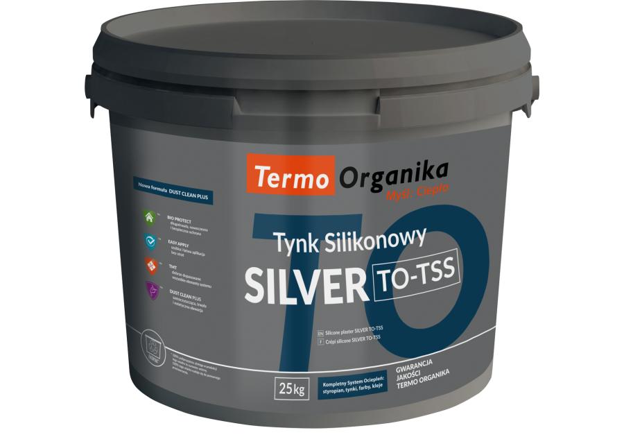 Zdjęcie: Tynk silikonowy Silver TO-TSS TERMO ORGANIKA