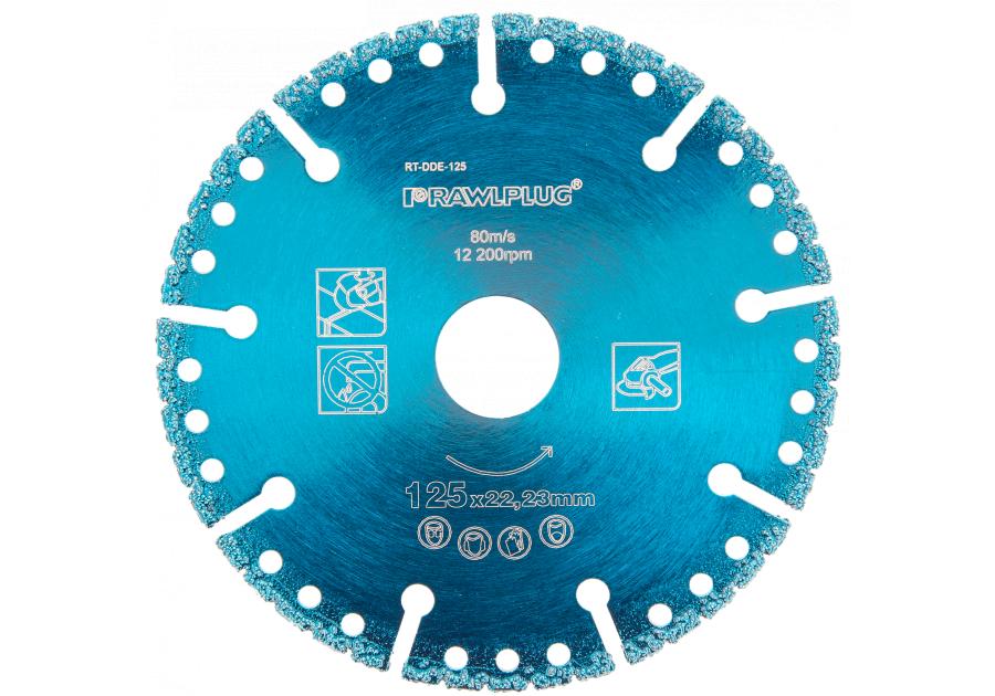 Zdjęcie: Ściernica z nasypem diamentowym 125x22,23 mm RAWLPLUG