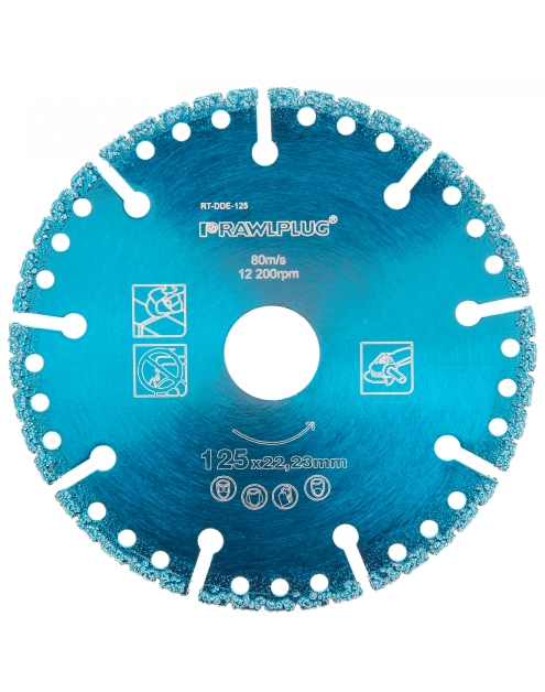 Zdjęcie: Ściernica z nasypem diamentowym 125x22,23 mm RAWLPLUG