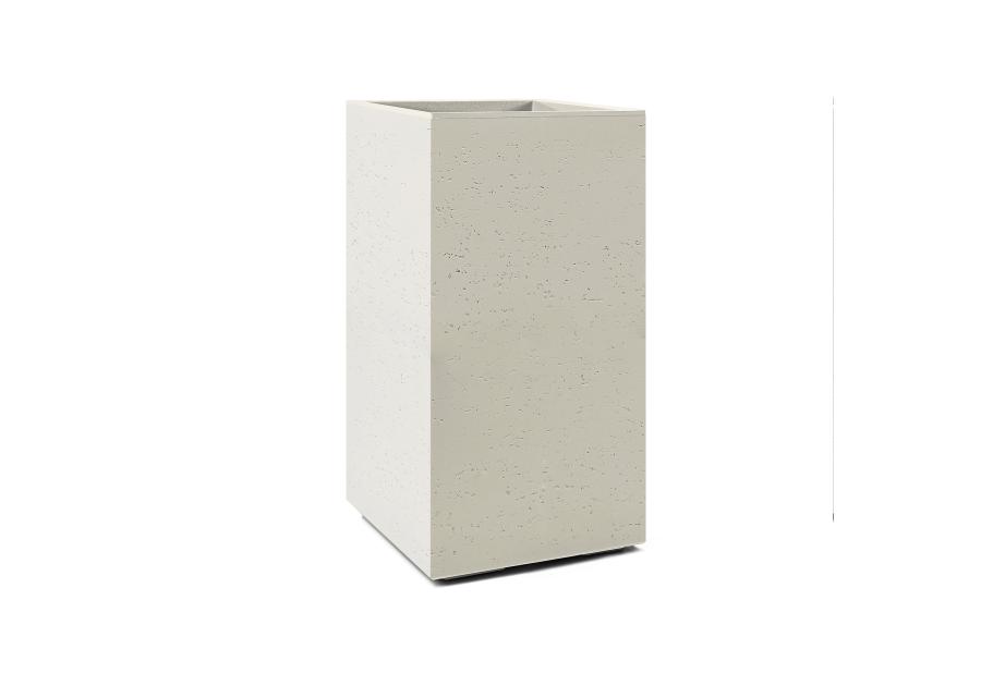 Zdjęcie: Kwietnik Karo 300x300x600 mm beton recycled, beżowy LAMELA