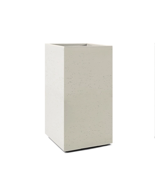 Zdjęcie: Kwietnik Karo 300x300x600 mm beton recycled, beżowy LAMELA
