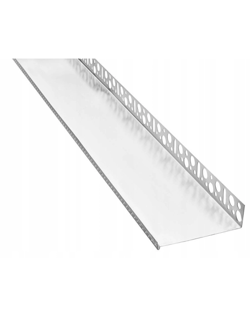 Zdjęcie: Listwa aluminiowa cokołowa do fasad zewnętrznych 2,5 m x 83 mm, 10 szt opakowanie RR PROFILE