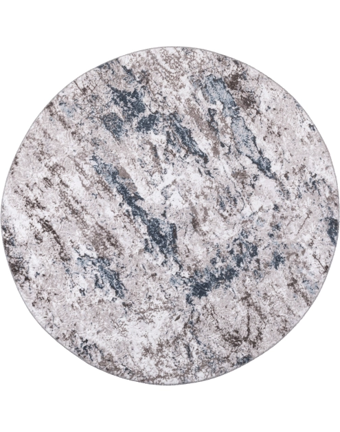 Zdjęcie: Dywan Vision 150 cm koło przecierka szaro-granatowa MULTI-DECOR