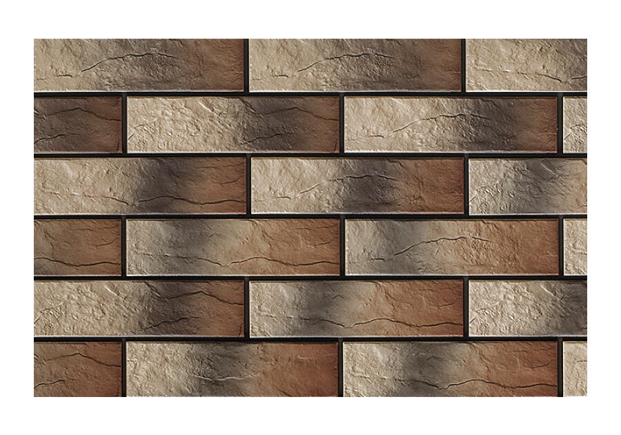 Zdjęcie: Płytka elewacyjna Alaska rustiko 24,5x6,5 cm CERRAD