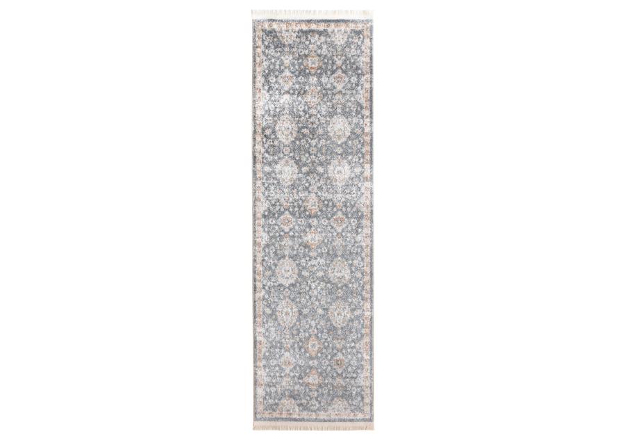 Zdjęcie: Dywan z frędzlami 60x200 cm California navy INDAVO