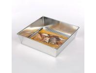 Zdjęcie: Forma blacha fakturowana 23,5x23,5x6 cm ALTOM DESIGN