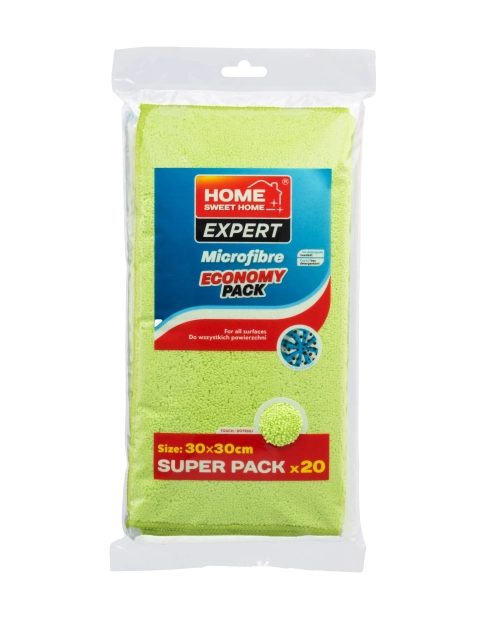 Zdjęcie: Microfibra prasowana Expert 20 sztuk HOME SWEET HOME