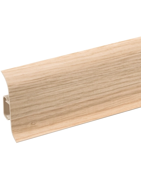 Zdjęcie: Listwa przypodłogowa PVC Premium Classic 22x59 mm; 2,20 m Dąb Riverside Mat CEZAR
