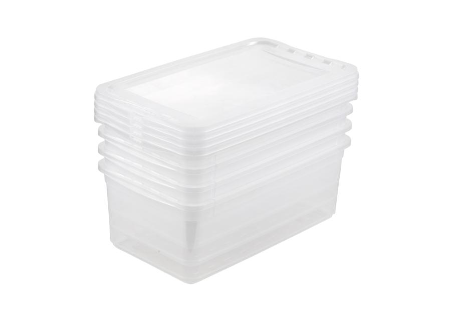 Zdjęcie: Zestaw clearbox Bea 4x5,5 L transparent KEEEPER