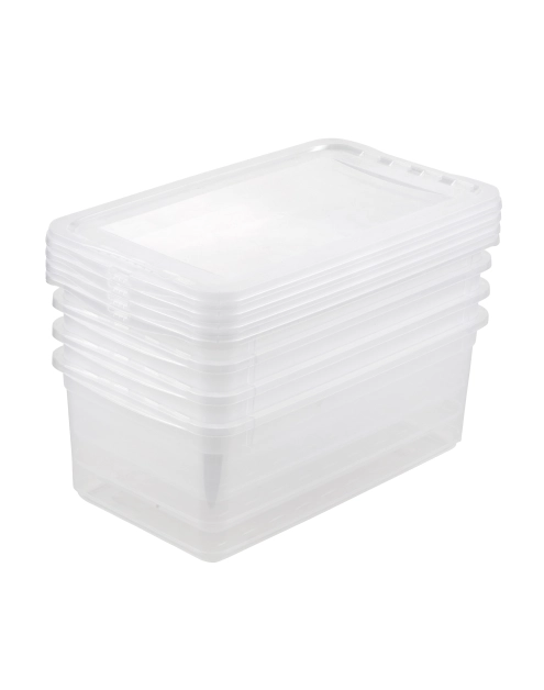 Zdjęcie: Zestaw clearbox Bea 4x5,5 L transparent KEEEPER