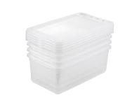Zdjęcie: Zestaw clearbox Bea 4x5,5 L transparent KEEEPER