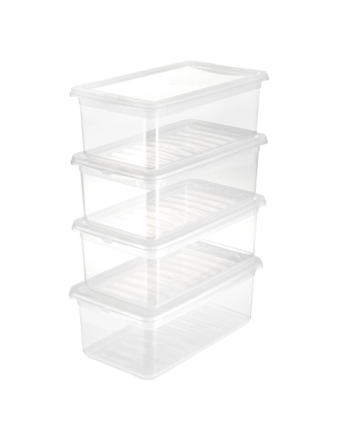 Zdjęcie: Zestaw clearbox Bea 4x5,5 L transparent KEEEPER