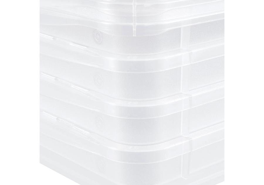 Zdjęcie: Zestaw clearbox Bea 4x5,5 L transparent KEEEPER