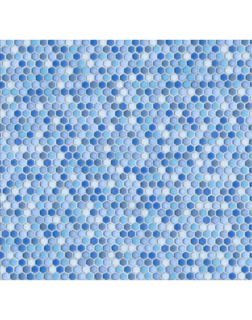 Zdjęcie: Tapeta winylowa Ceramics Hexagon blue F2700164 HORNSCHUCH