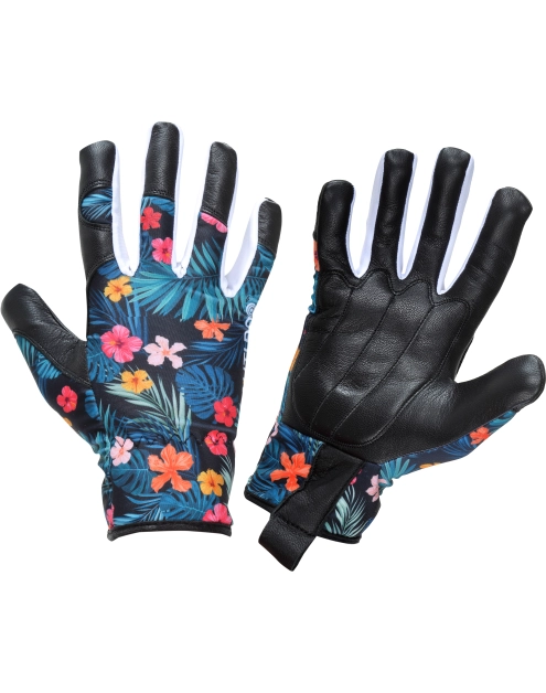 Zdjęcie: Rękawice skóra kozia kwiatki,  8, CE, LAHTI PRO