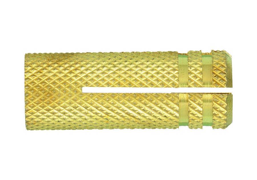 Zdjęcie: Tuleja rozprężna mosiężna M5 z hakiem sufitowym 100 sztuk RAWLPLUG