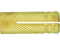 Zdjęcie: Tuleja rozprężna mosiężna M5 z hakiem sufitowym 100 sztuk RAWLPLUG