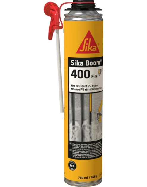Zdjęcie: Piana montażowa ognioodporna Sika Boom 400 fire 750 ml SIKA