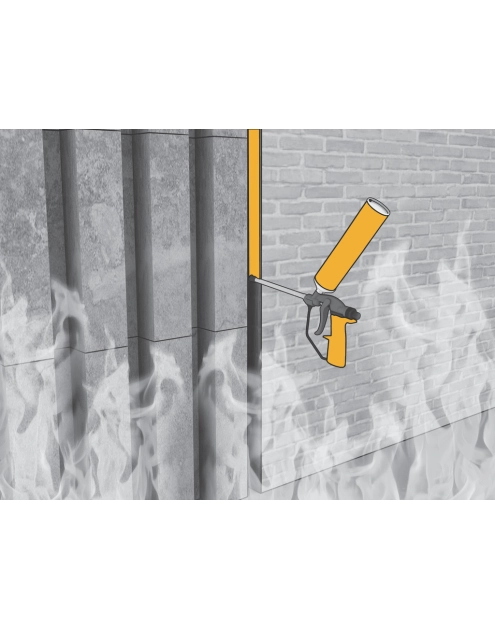 Zdjęcie: Piana montażowa ognioodporna Sika Boom 400 fire 750 ml SIKA