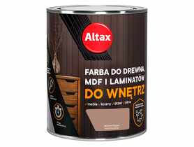 Farba do drewna,MDF i laminatów do wnętrz 0,75 L beżowy ALTAX