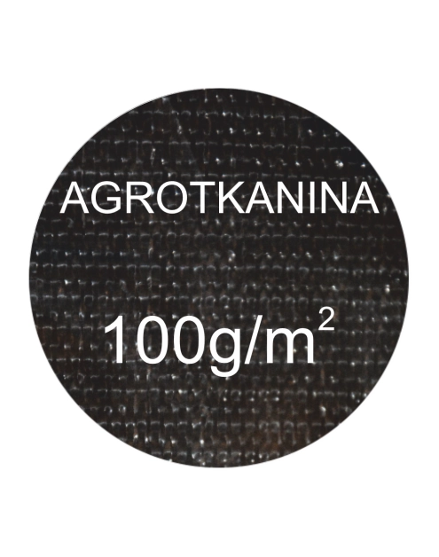 Zdjęcie: Agrotkanina czarna mocna 1,65x100 m 100g/m2 BIOVITA